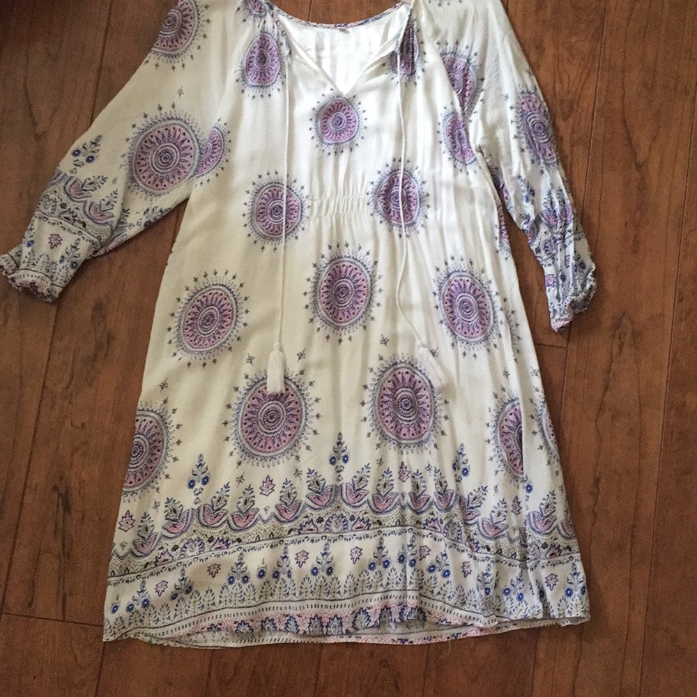 Cream Dress